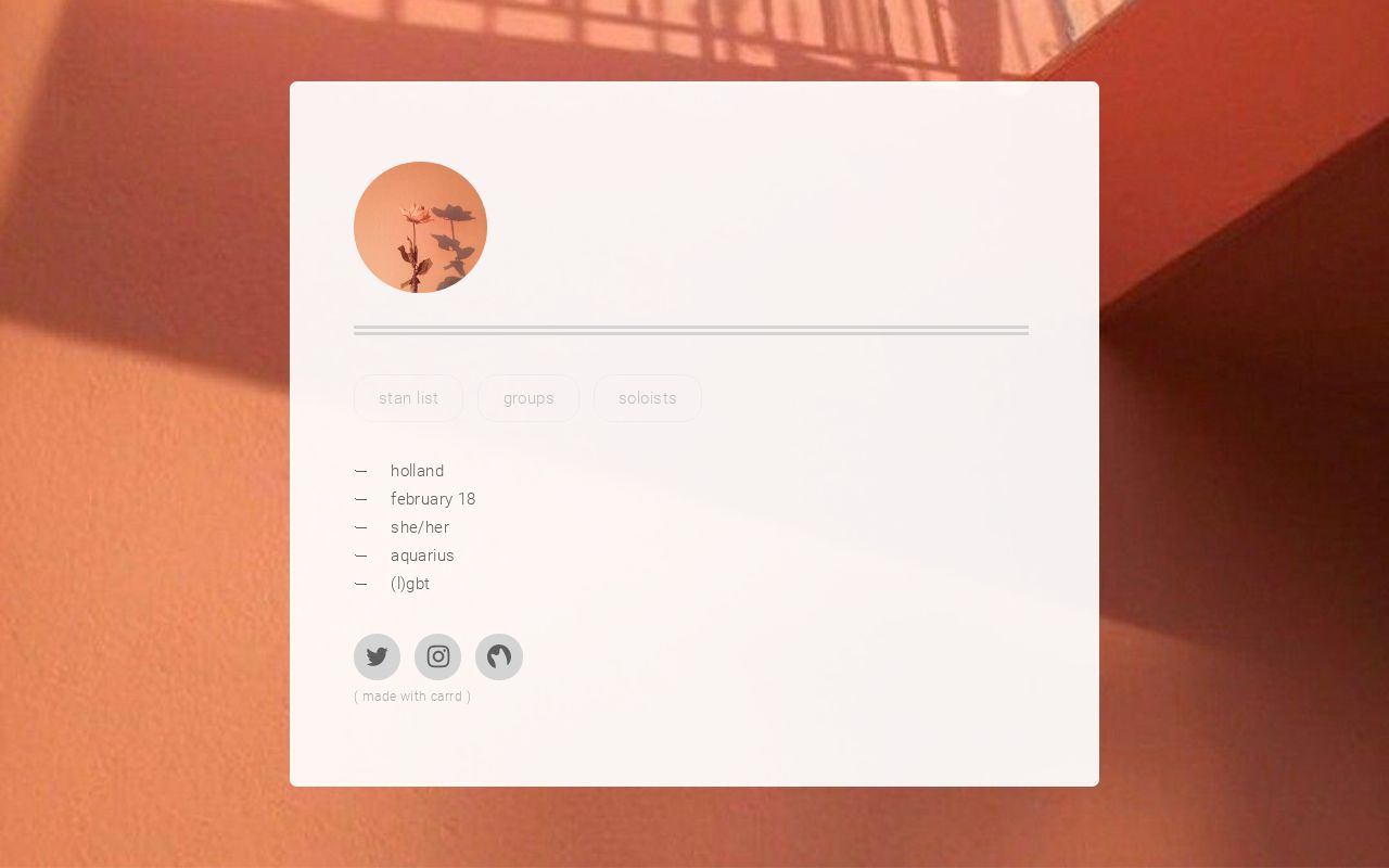 Carrd profile picture for @insignificant